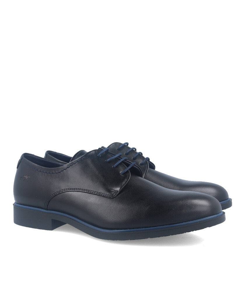 Best Choice Fluchos Coloso black Derby shoes 9834 At catchalotmen.com - The Best Choice For All the